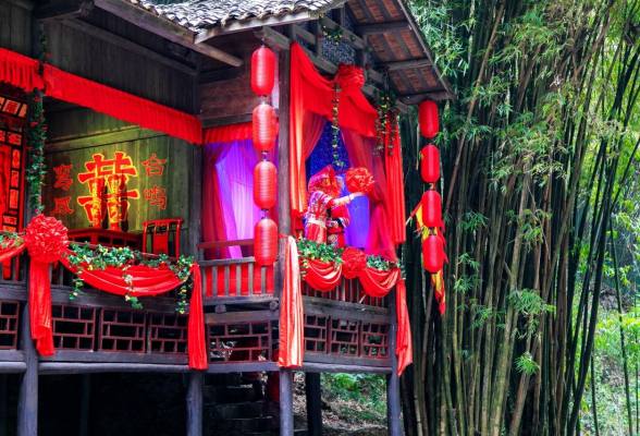 （宜昌三峡二日游）三峡人家+两坝一峡游船+三峡大坝2日游 龙津溪 巴王宫 吊脚楼 坛子岭 截流园 185平台