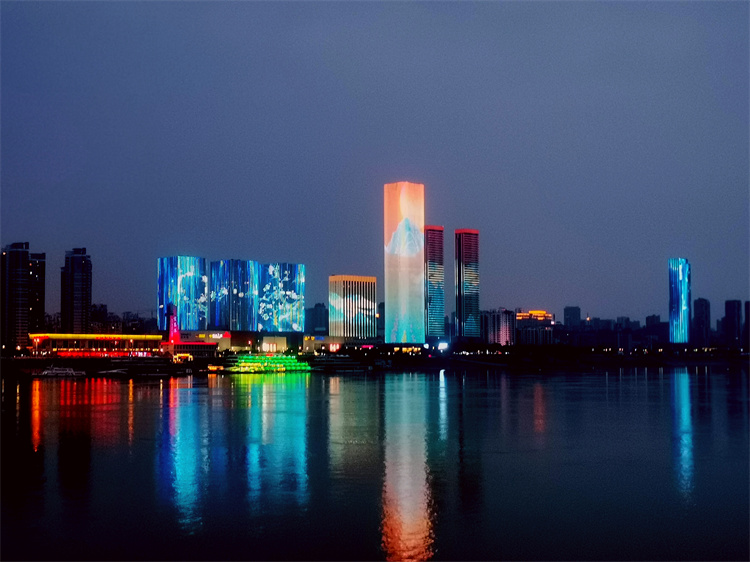 宜昌夜游长江